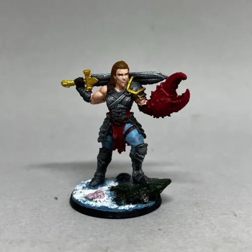 Miniatura Guerreira do Mar RPG de Mesa