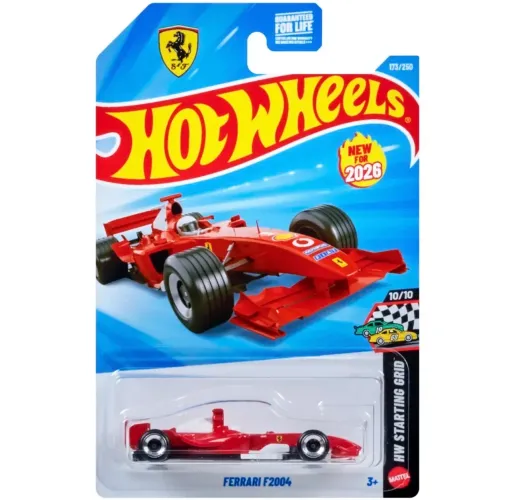 Hot wheels Ferrari F2004