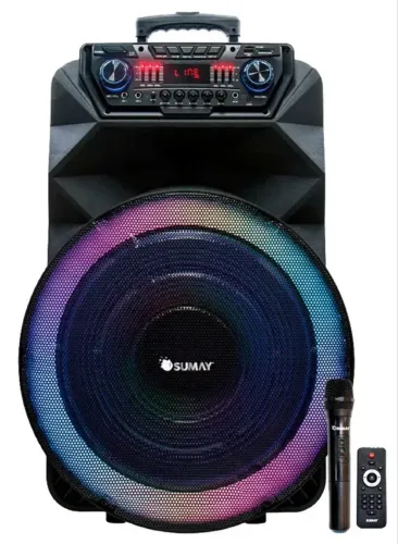 Caixa de som sumay thunder bolt 1400w, nova na caixa !