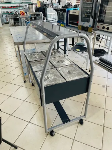 MB Carrinho buffet térmico 6 Cubas