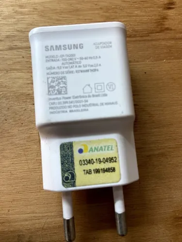 Carregador Samsung 15W EP-TA200 USB-A Fast Charge Bivolt