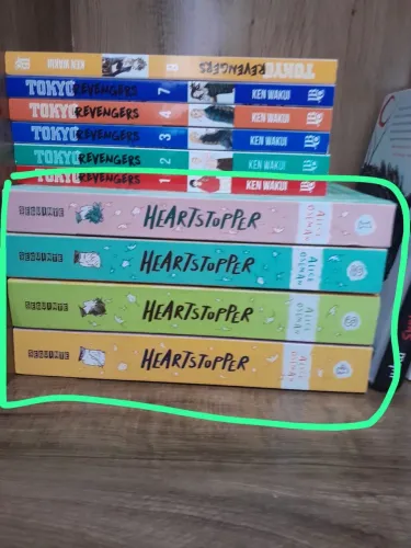 Heartstopper os 4 livros juntos