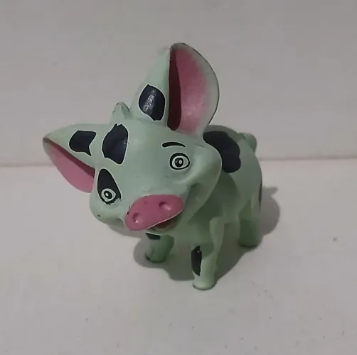BONECO MINIATURA MOANA DISNEY ORIGINAL PORCO PORQUINHO PUA