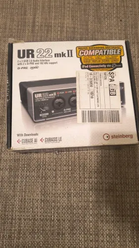 Interface de áudio UR22mkII da Steinberg