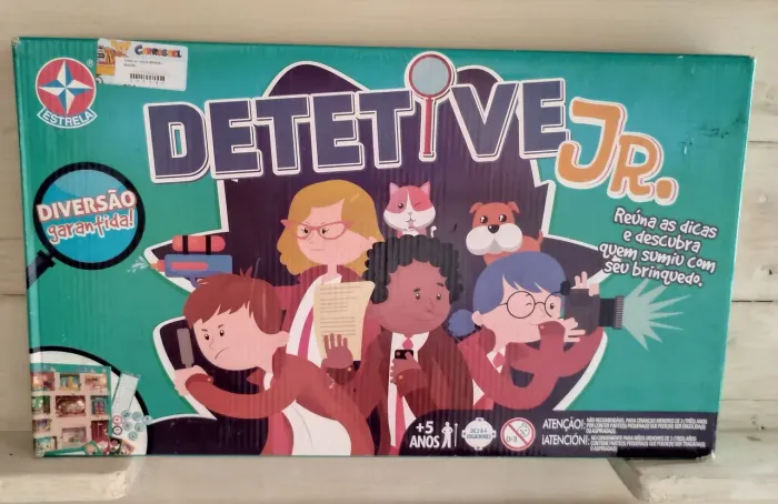 Jogo Detetive Jr. Estrela - Completo e Conservado