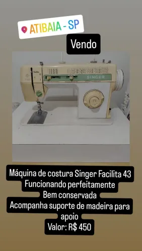 Máquina de costura Singer