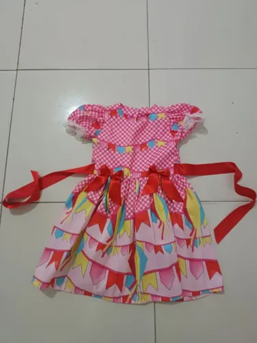 Vestido de quadrilha 