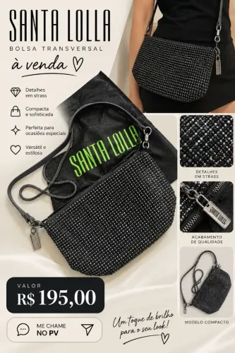 Bolsa Santa Lola, nunca usada.
