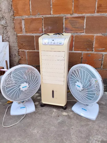 Climatizador + 2 ventiladores 
