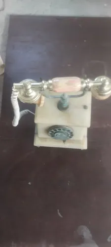 Telefone antigo de mármore (ler a discrição )