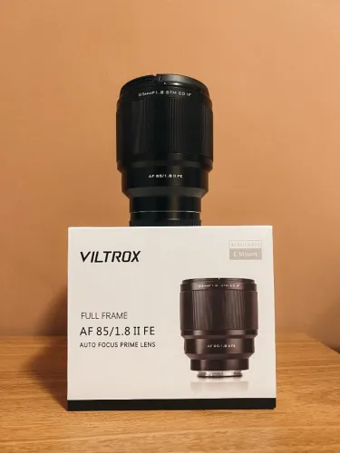 Lente Viltrox 85mm Sony Full Frame