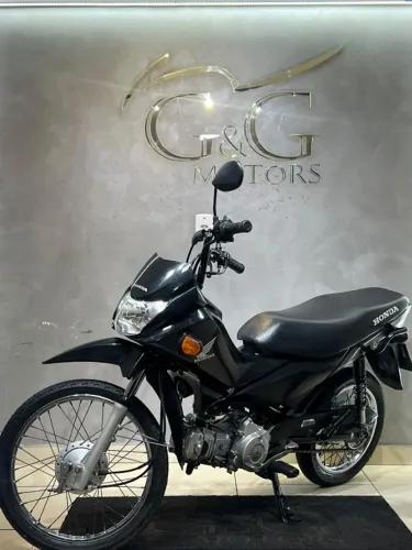 Honda Pop 110i 2017 Preta Com 100 Mil Km