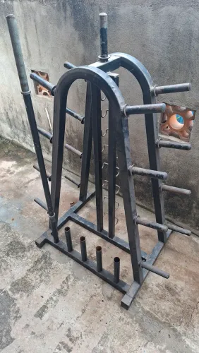 Suporte para barras e anilhas