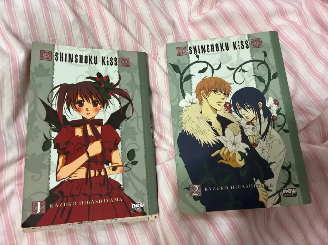 Manga Shinshoku Kiss Volumes 1 e 2 Completo | Kazuko Higashiyama |