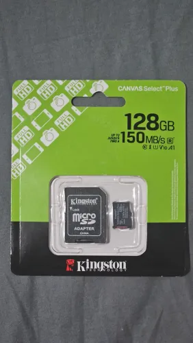 Cartão Micro SD 128GB Kingston