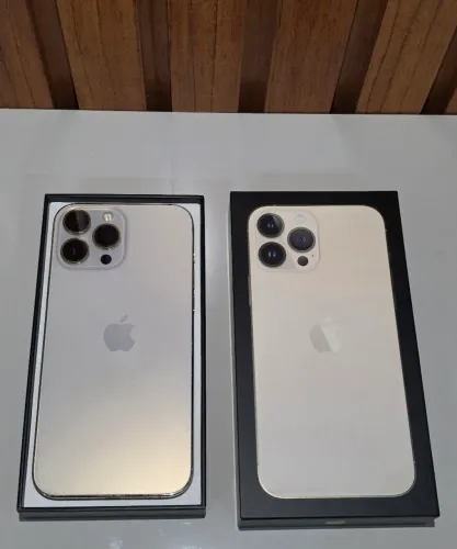 IPHONE 13 PRO MAX GOLD IMPECÁVEL DE 1000GB RARIDADE UM TERABYTE
