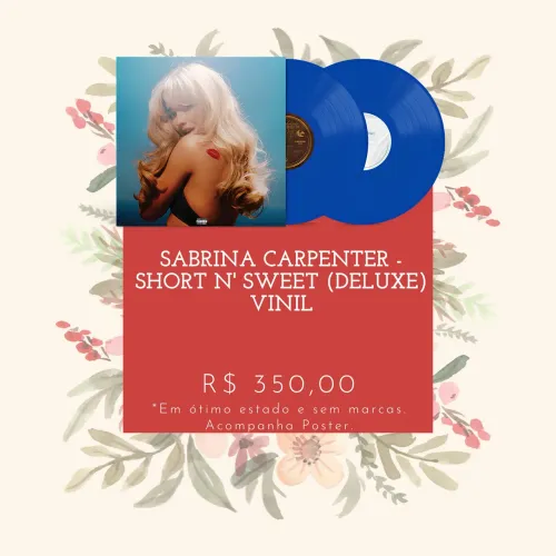 VINIL SABRINA CARPENTER - SHORT N' SWEET (DELUXE)