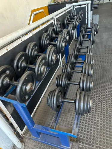 Dumbells e Anilhas emborrachados
