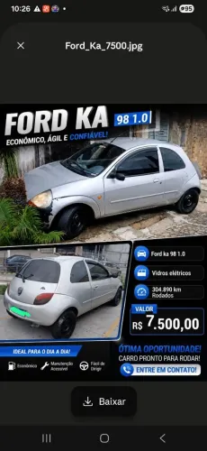 Ford KA 1.0i 3P 1998