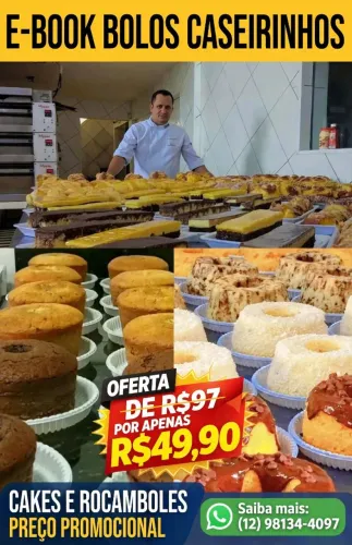Curso bolos caseiros
