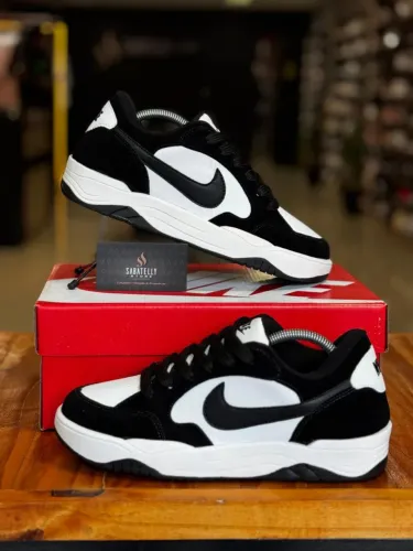 Nike skate - Branco/Cinza/Marrom/Preto