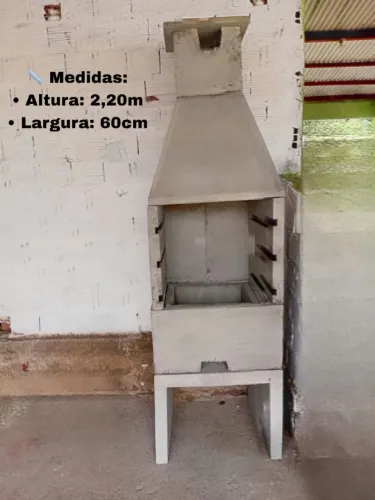 Churrasqueira Pré-Moldada /Alongador para Churrasqueira