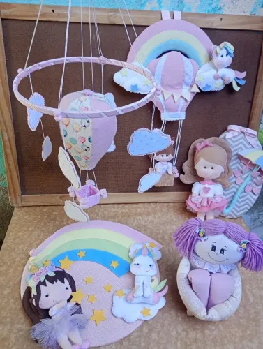 Mobile/Decoração Infantil-kit 