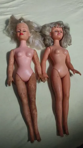 Duas bonecas antigas Xuxa. Mimo e Estrela. Veja as fotos