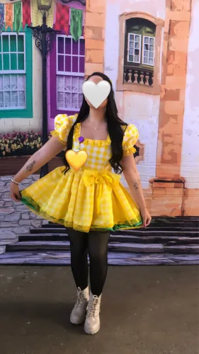 Vestido de festa junina