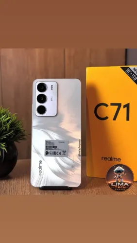Realme C71 128GB 4G e 5G Lacrados Entrega Grátis - Loja Lima Tech Manaus