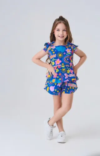 Conjuntinhos em Alfaiataria que une  delicadeza e estilo pra sua princesa 
