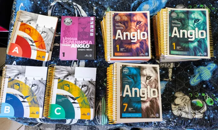 Apostilas Anglo Usadas 1º e 2º E.M.