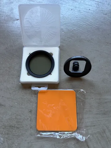 Filtro CPL K&F Concept Nano-X + Filtro ND Quadrado com Suport