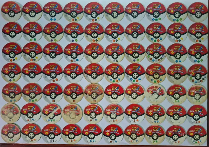 Coleção completa Pokémon evolutazos