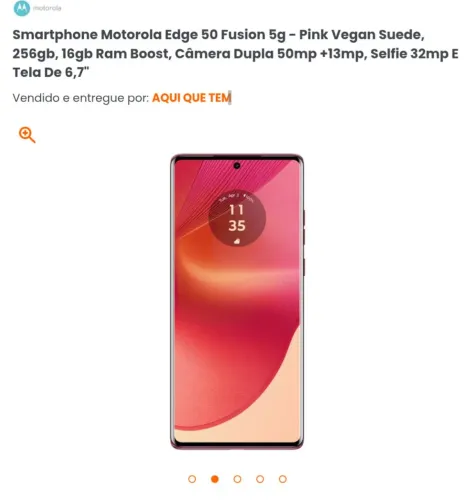 Moto Edge 50 Fusion (Motorola) lançamentos