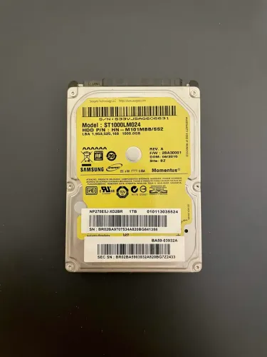 HD 1TB Samsung para notebook