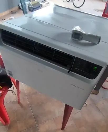 ar condicionado lg (janela) dual inverter 14000btus 127v