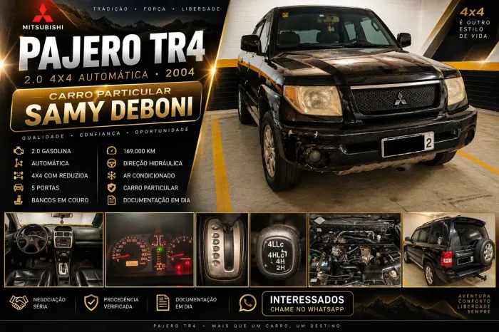 Mitsubishi Pajero TR4 2.0/ 2.0 Flex 16V 4X4 Aut. 2004