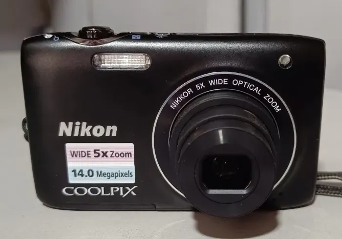 Câmera Digital Nikon Coolpix S3100 Bom Estado, funcionando, Tela Apagada leia o anuncio