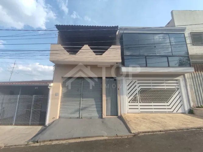 Venda ou Locação, Sobrado uso Misto, com barracão na parte inferior com 125 metros, com es