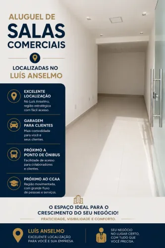 ALUGO SALAS COMERCIAIS 