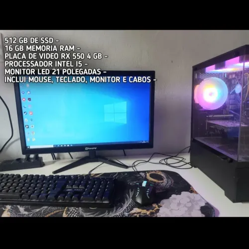 PC GAMER EM OTIMO ESTADO.