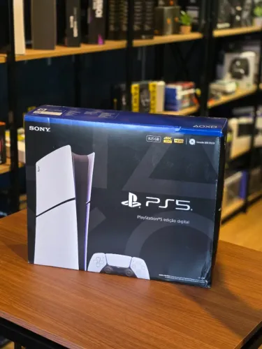 PlayStation 5 Slim Edição Digital - Novo e lacrado