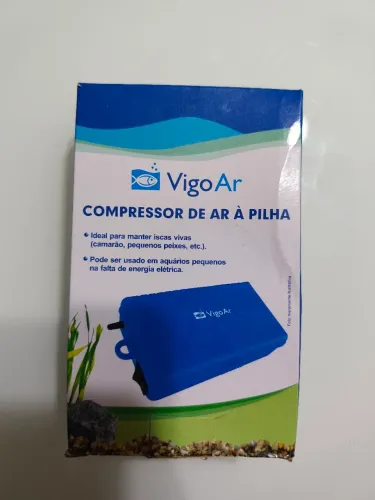 Compressor de Ar a pilha 