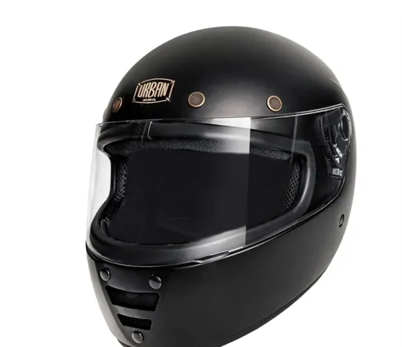 Capacete Urban Cafe Racer Graph-X Preto Tam.58 (Usado)