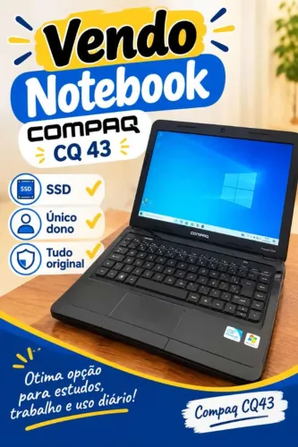 Notebook Compaq CQ43