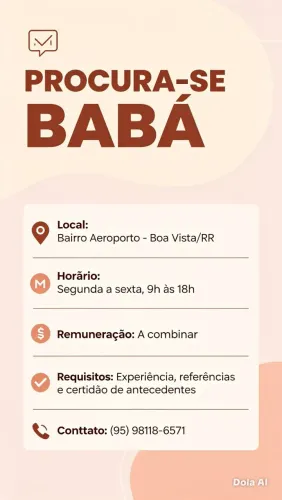 Procura-se Babá