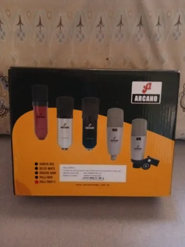 Microfone Arcano Palli Gray U (Original)