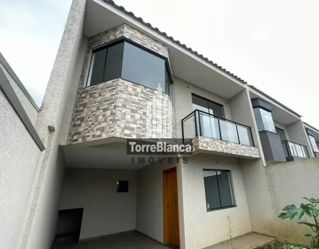 Locação - Sobrado com 3 quartos (sendo 1 suíte), 1 vaga de garagem, Churrasqueira - Neves,