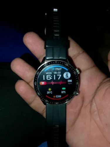 Relógio smartwatch com NFC 